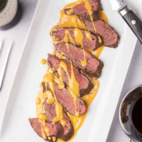 Scandinavian Roasted Venison Tenderloin