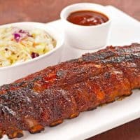 Baby Back Ribs with Whiskey BBQ Sauce