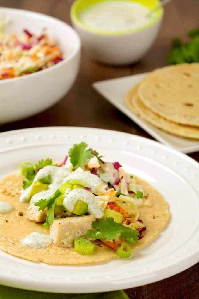 Broiled Fish Tacos Recipe