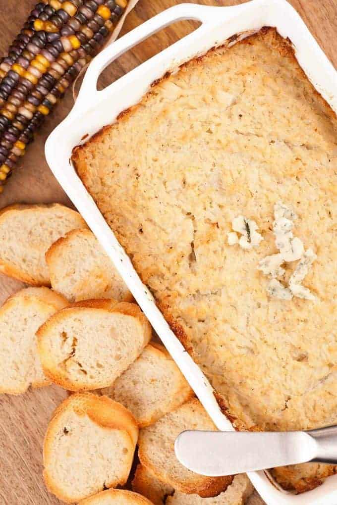 Cauliflower and Blue Cheese Dip