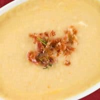 Cauliflower and Gouda Soup