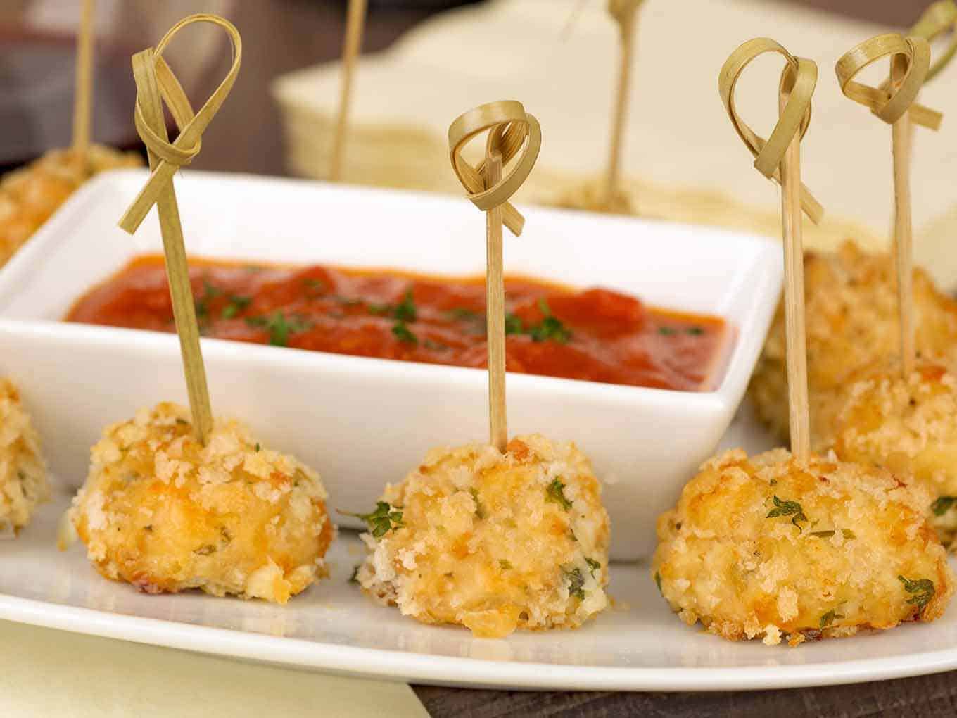 Crispy Cheesy Chicken Bites Appetizer Recipe