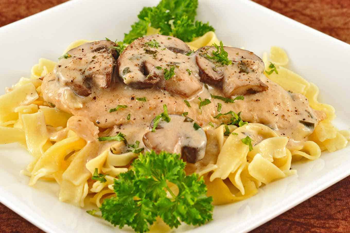 Chicken Flambe with Irish Whiskey and Cream
