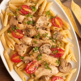 Chicken Marsala with Fresh Tomatoes
