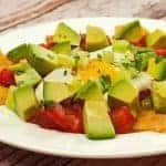 Chilaquiles with Fresh Salsa and Avocado