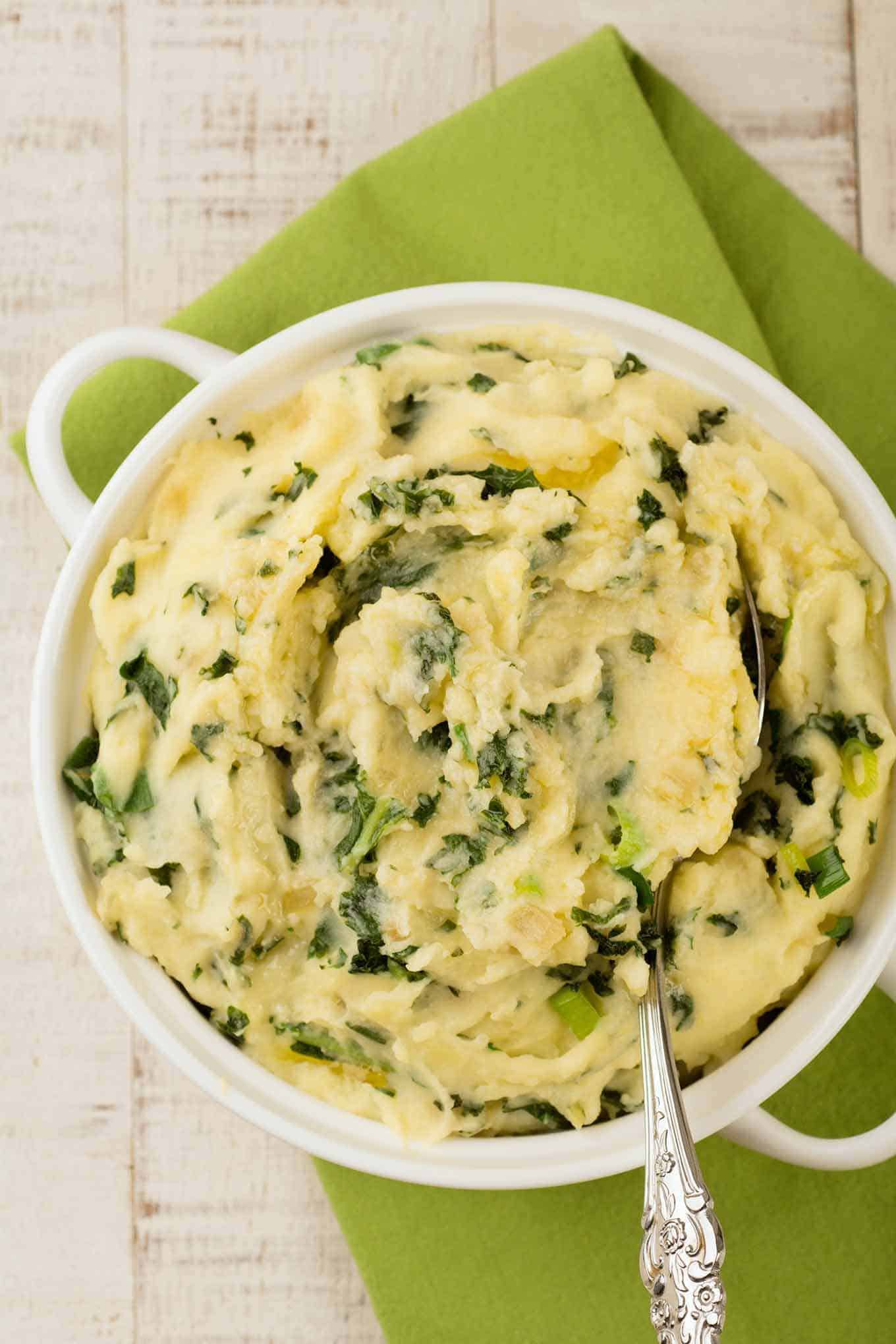 Colcannon (Irish Mashed Potatoes) Recipe