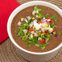 Cuban-Style Black Bean Soup