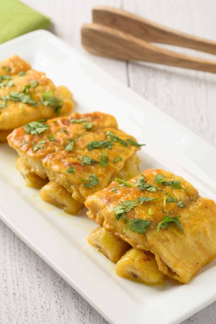 Curried Fish with Bananas