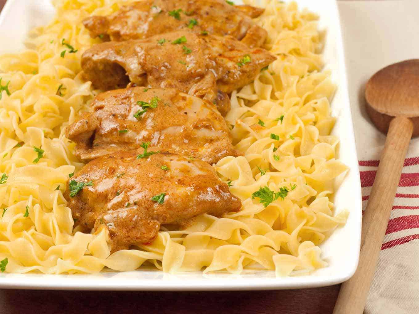 Easy Chicken Paprikas (Paprikash)