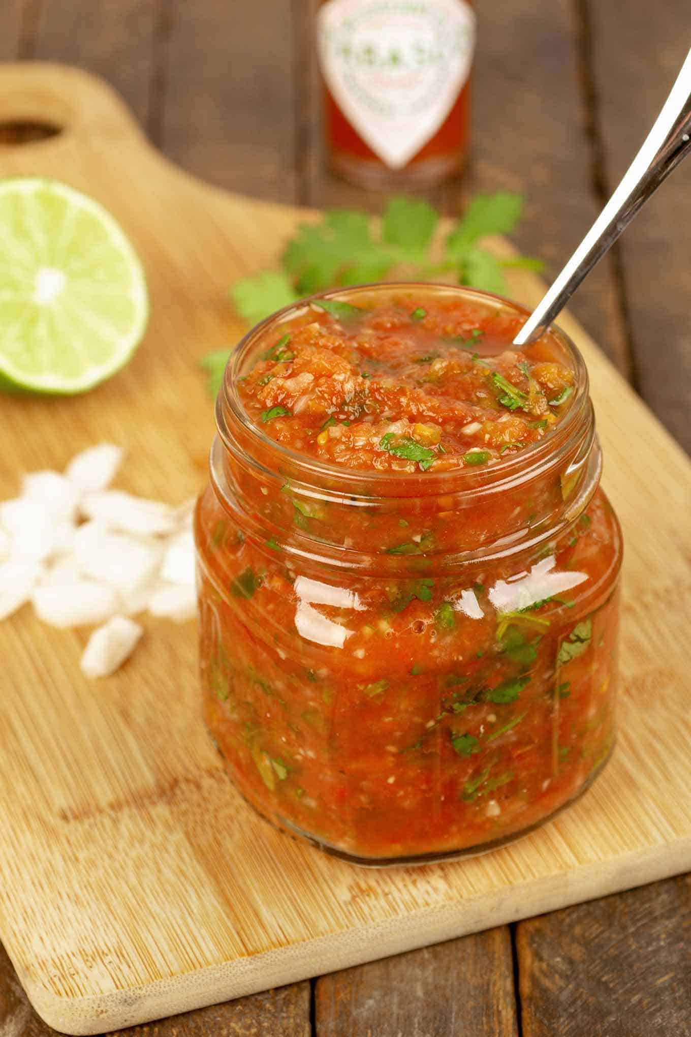 Easy Homemade Salsa Recipe | MyGourmetConnection