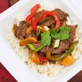 Easy Pepper Steak