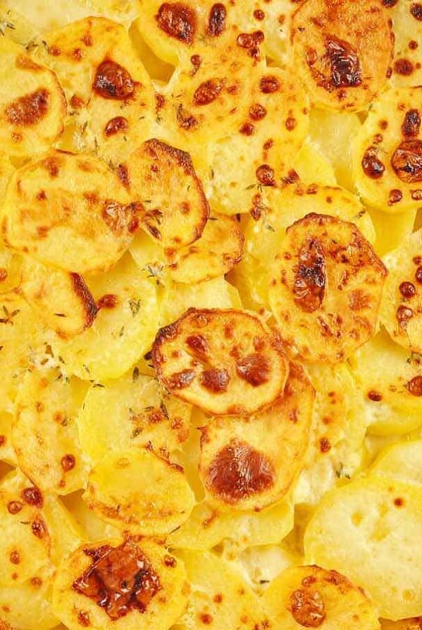 Skillet-Baked Scalloped Potatoes
