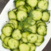 Fresh Dill and Cucumber Salad
