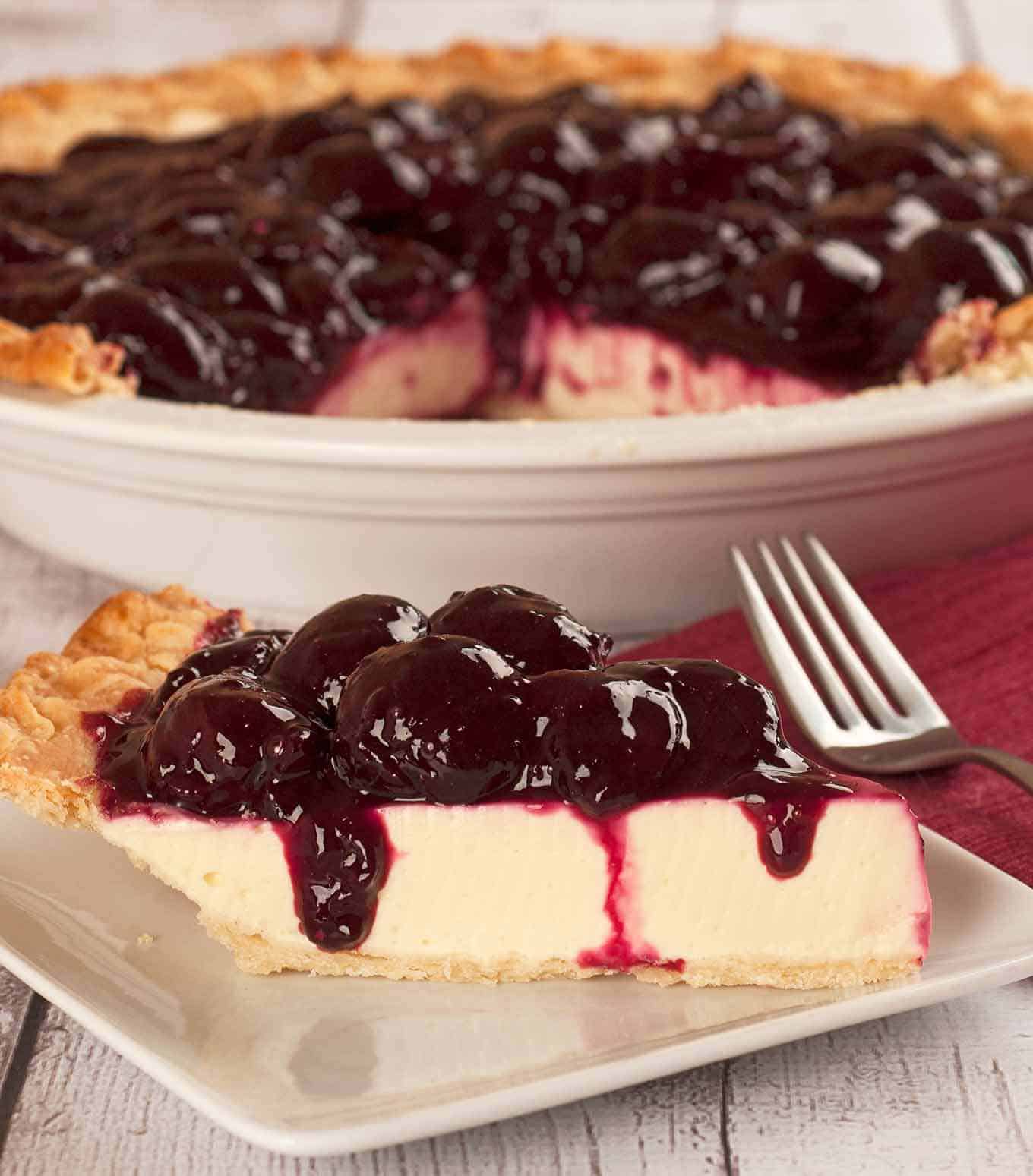 Fruit-Topped Greek Yogurt Pie