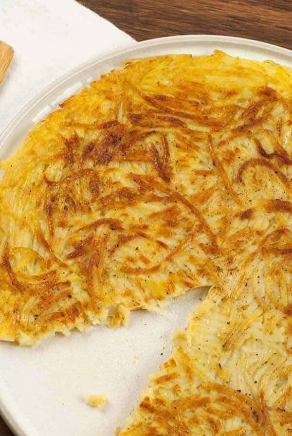 Giant Straw Potato Galette