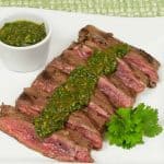 Grilled Steak with Chimichurri Sauce