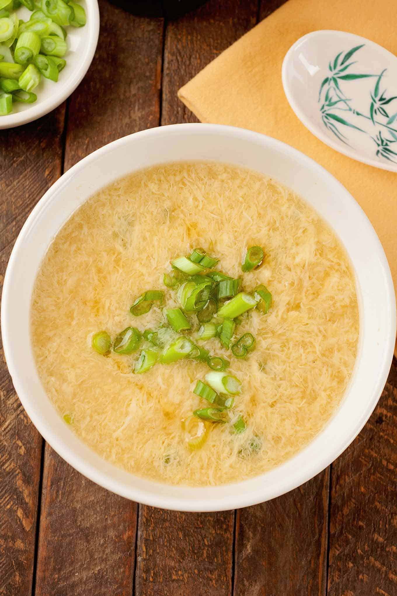 Homemade Egg Drop Soup Recipe