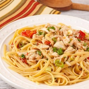 Linguine with Crab