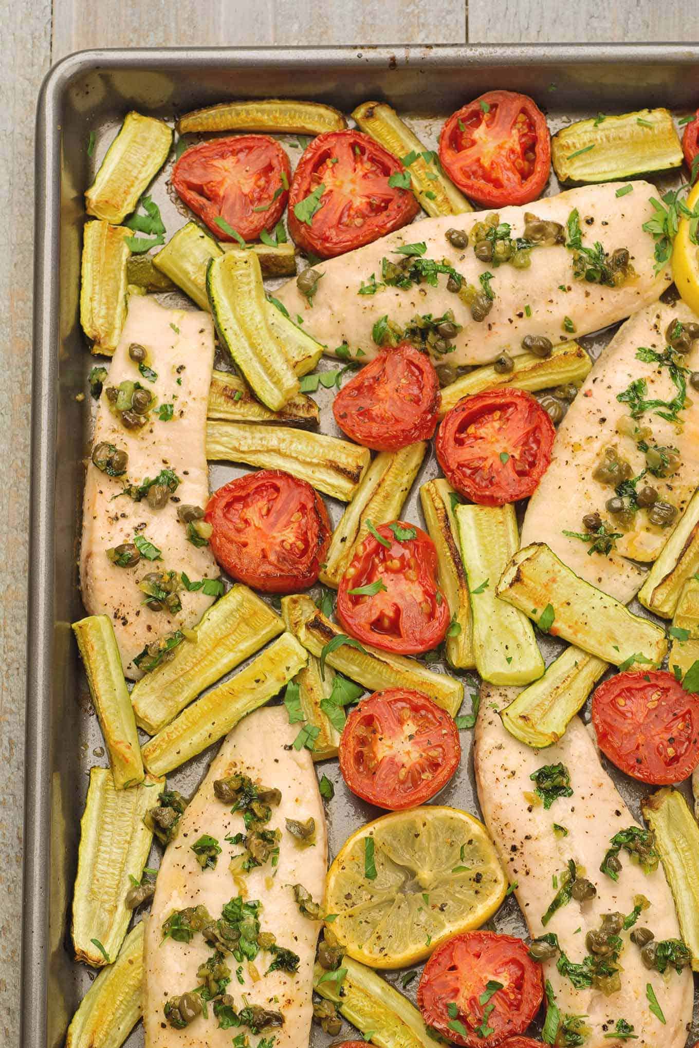Mediterranean Sheet Pan Fish Dinner mediterranean-sheet-pan-fish-dinner