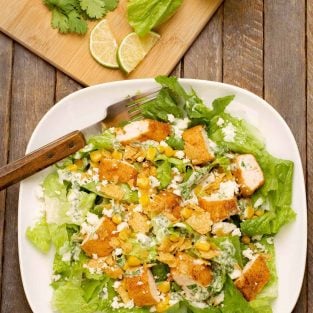 Mexican Chicken Caesar Salad
