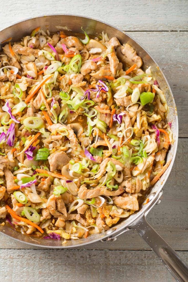 Quick and Easy Moo Shu Pork