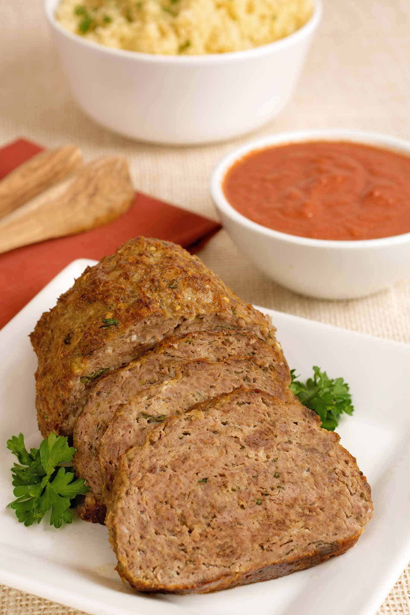 Moroccan Spiced Lamb Meatloaf