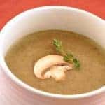 Mushroom Soup with Sherry and Thyme