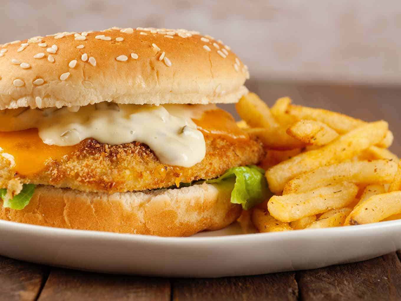 Oven Fried Fish Sandwiches Recipe  MyGourmetConnection