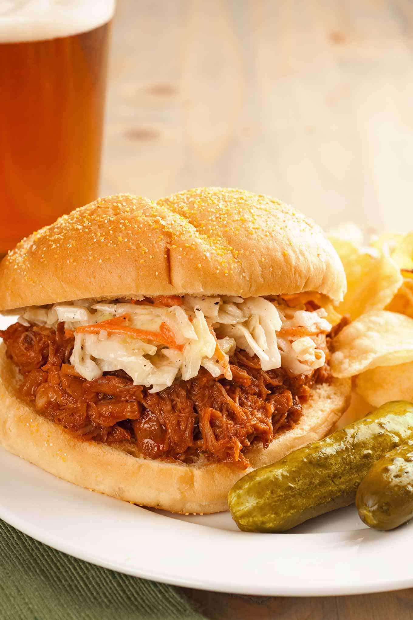 Oven-Roasted Pulled Pork Sandwiches