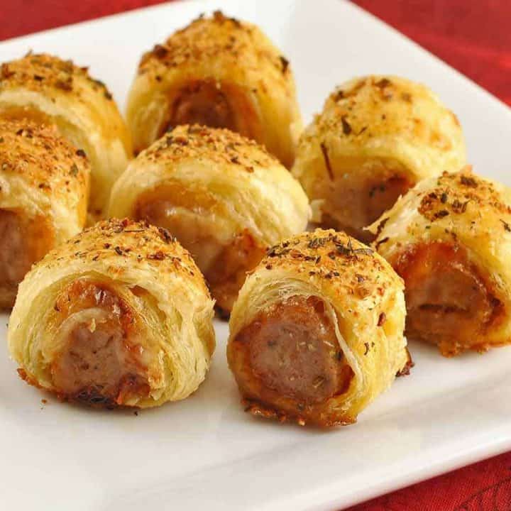 PastryWrapped Sausage Bites Recipe MyGourmetConnection