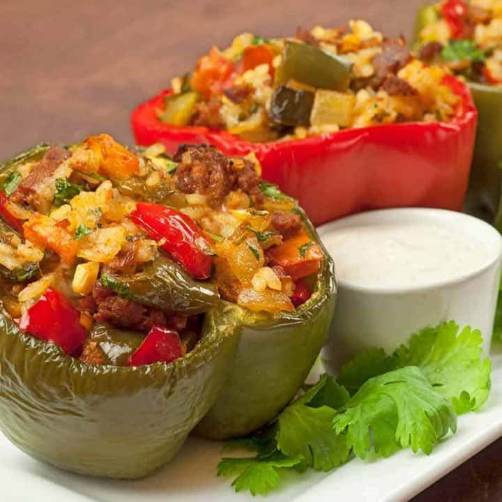 PepperStuffed Peppers with Chorizo Recipe MyGourmetConnection
