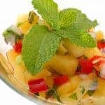 Pineapple-Mint Salsa