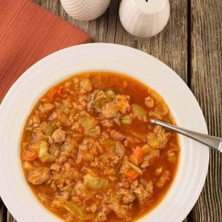 Pressure Cooker Cabbage Soup