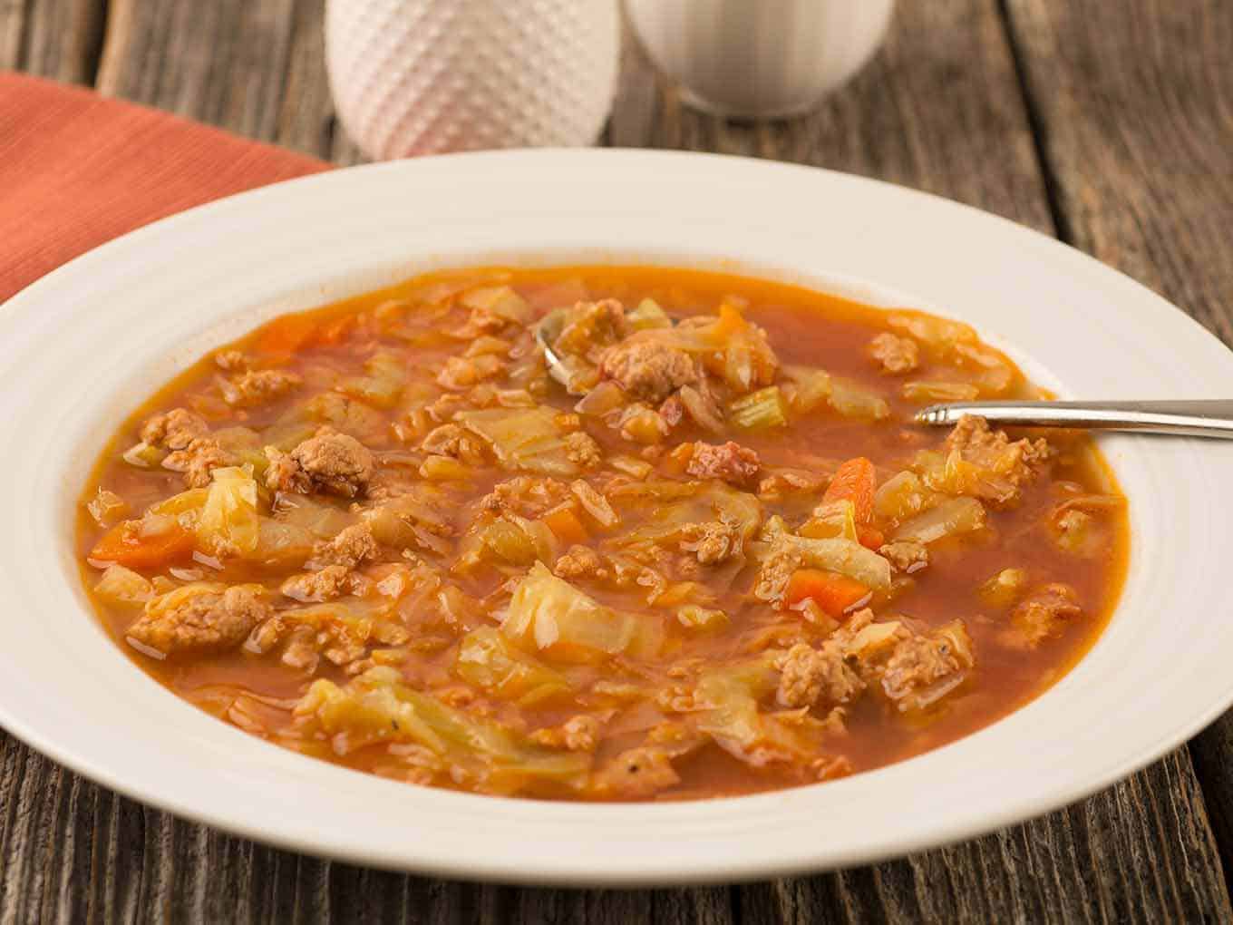 Instant Pot Cabbage Soup