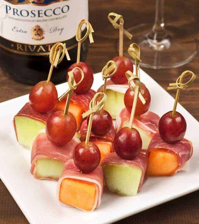 Prosciutto Wrapped Melon