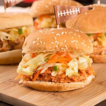 Pulled Chicken Sliders