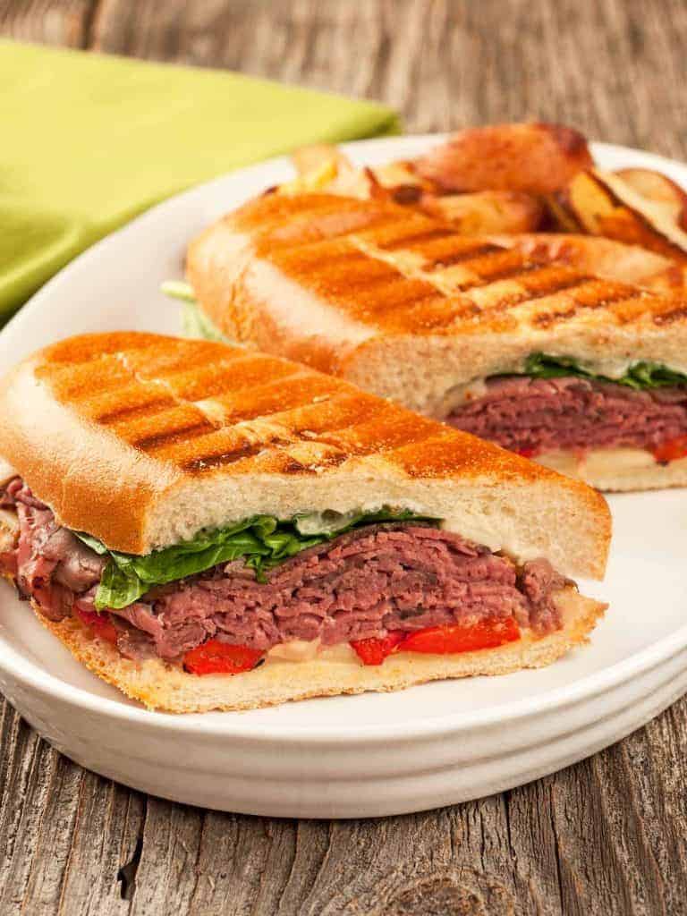 Roast Beef Panini with Mayo Recipe MyGourmetConnection