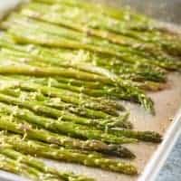 Roasted Asparagus with Lemon Butter