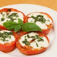 Roasted Tomatoes Caprese