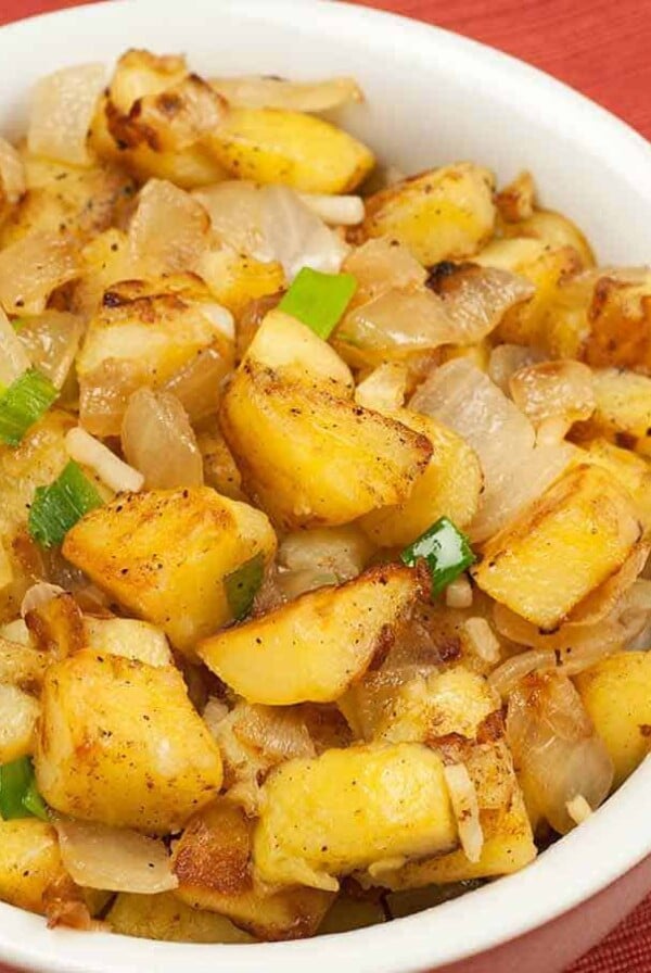 Skillet-Browned Potatoes and Onions