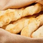 Soft Garlic Breadsticks