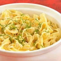 Sour Cream-Dill Noodles