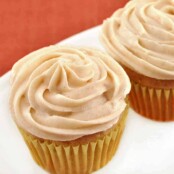 Spiced Banana-Rum Cupcakes