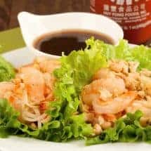 Sweet and Spicy Shrimp Lettuce Wraps