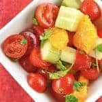 Tomato, Orange and Cucumber Salad
