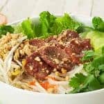 Vietnamese Noodle Salad With Caramelized Pork