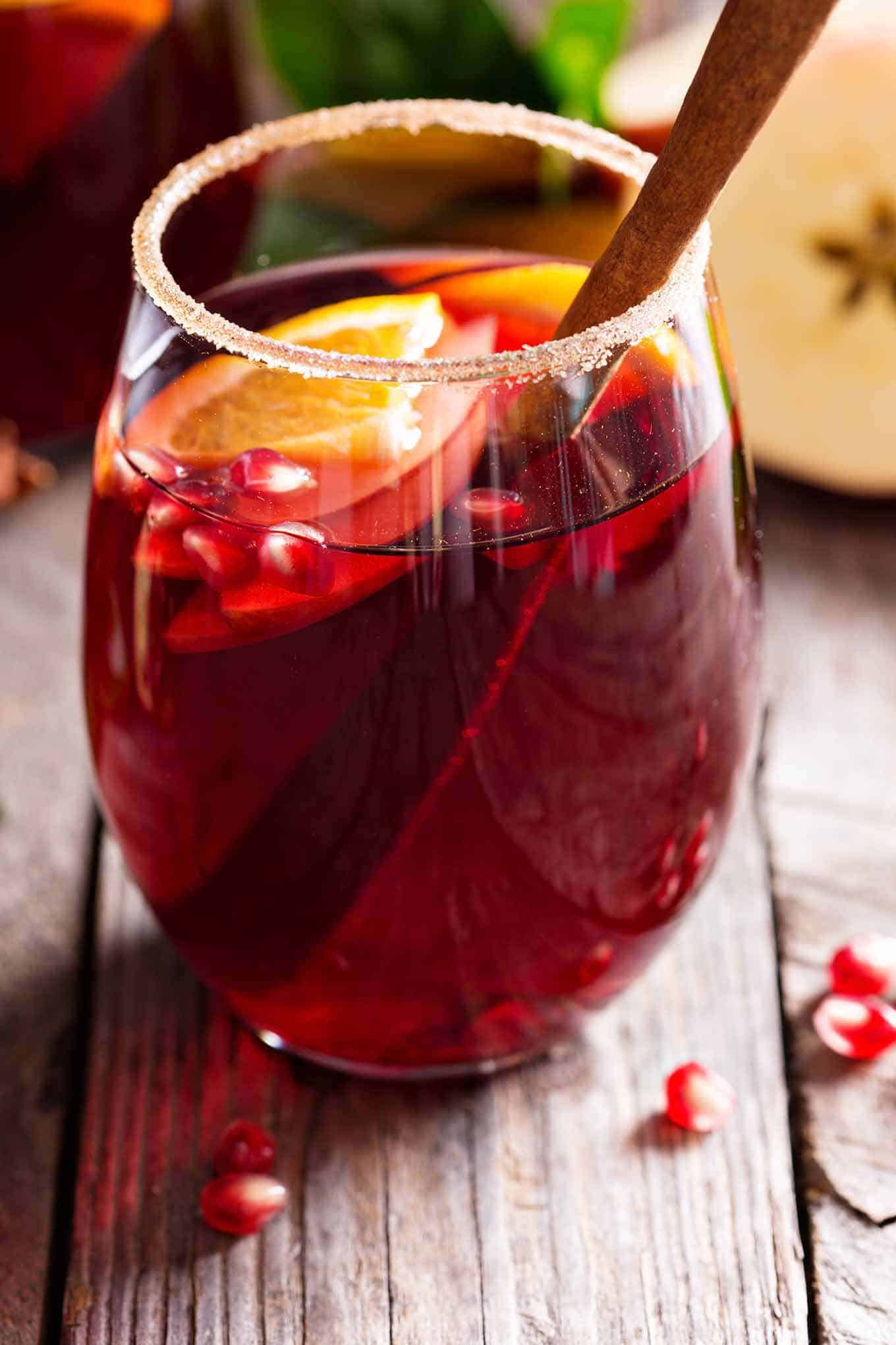 Winter Spice Sangria